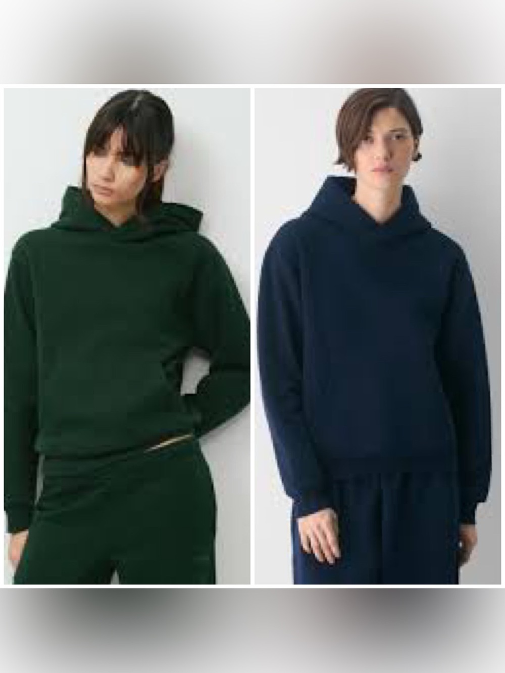 TWO Aritzia Sweatfleece Perfrct Fit Hoodies Size Small
